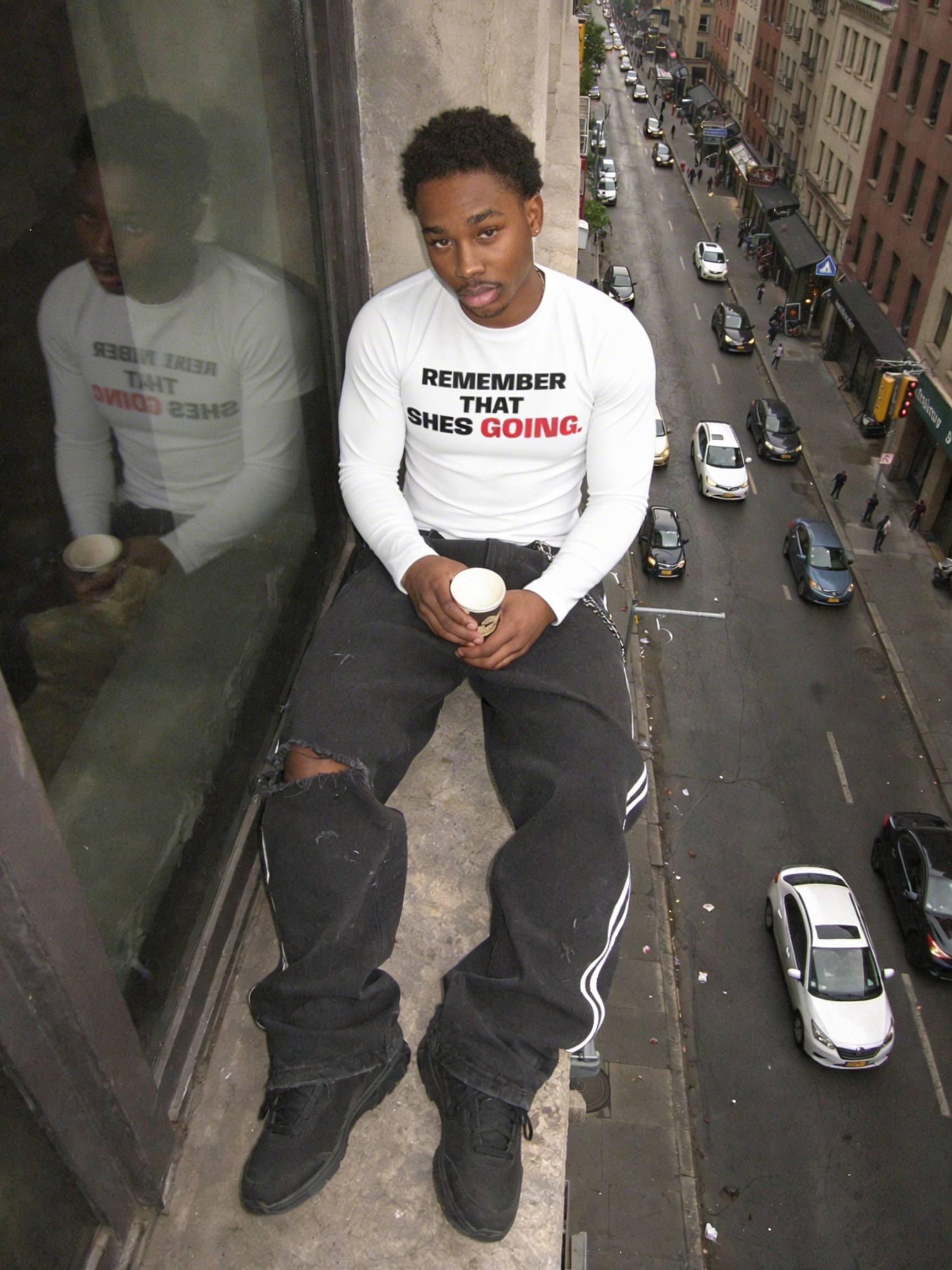 REMEMBER THAT SHES GOING. Compression Long Sleeve￼