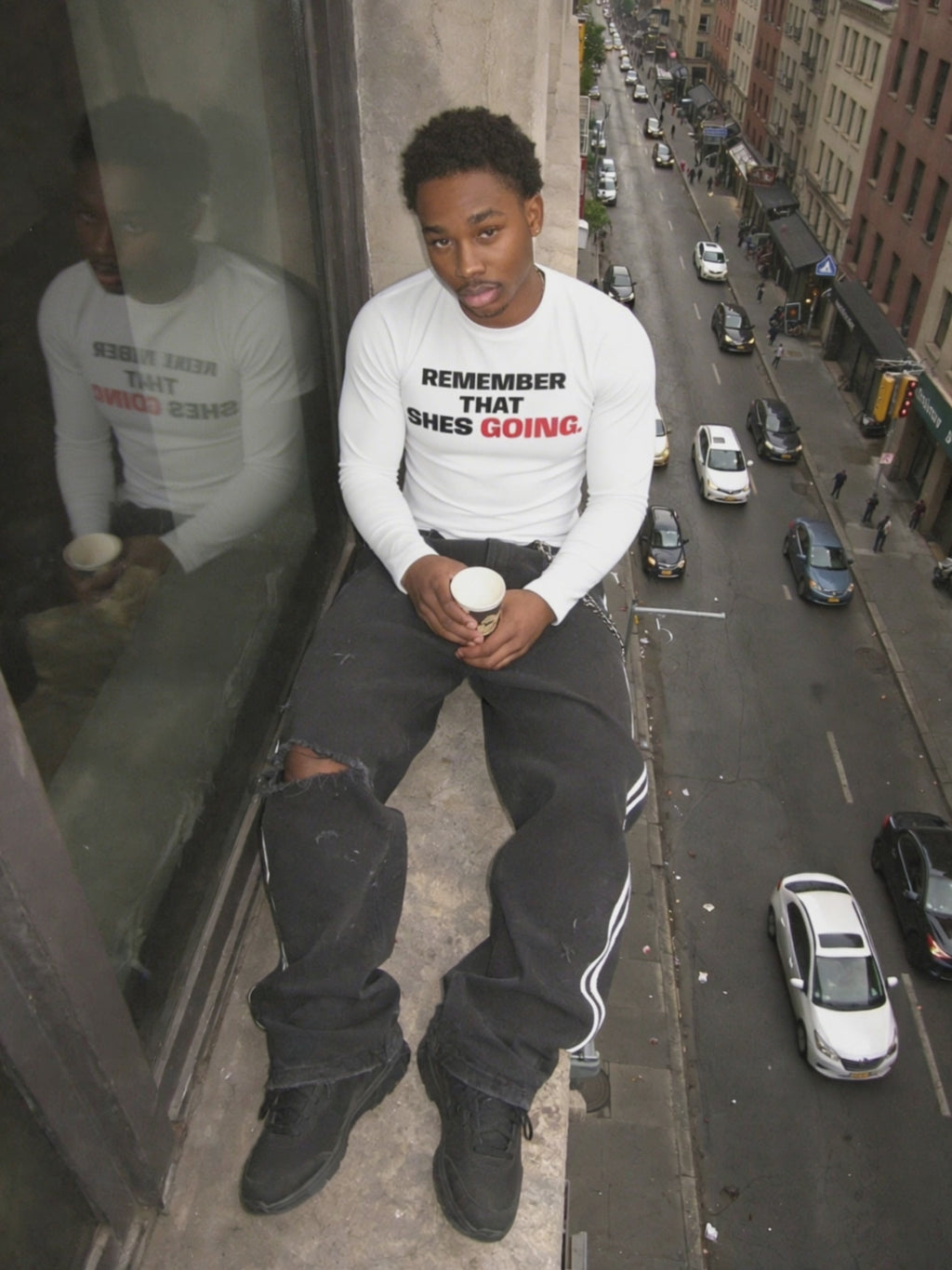 REMEMBER THAT SHES GOING. Compression Long Sleeve￼